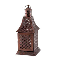 Labyrinth Pewter Lantern - Distinctive Merchandise